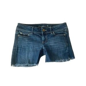 WOMENS AMERICAN EAGLE Cut Off SHORTS SIZE 4